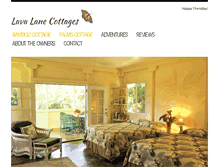 Tablet Screenshot of lavalanecottages.com